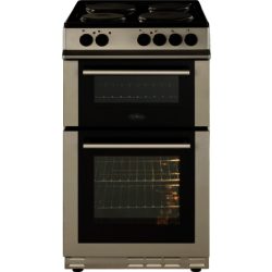 Belling FS50ET Twin Cavity 50cm Electric Cooker in Silver